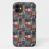 xmas-patchwork Case-Mate iPhone case (Achterkant)