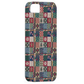 xmas-patchwork Case-Mate iPhone case (Back/Rechts)