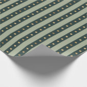 Xmas Patchwork Holiday Noel Christmas Wrapping  Cadeaupapier (Hoek)