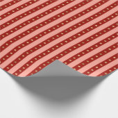 Xmas Patchwork Holiday Noel Christmas Wrapping  Cadeaupapier (Hoek)