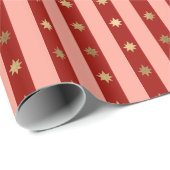 Xmas Patchwork Holiday Noel Christmas Wrapping  Cadeaupapier (Rol Hoek)