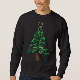 Xmas Patriotic 2e wijziging kerstboom Pistool Trui