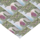 Xmas Pinecone Ornament Medium Tafelloper (Hoek)