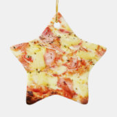 XMAS PIZZA KERAMISCH ORNAMENT (Voorkant)