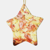 XMAS PIZZA KERAMISCH ORNAMENT (Links)