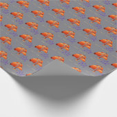 Xmas Praying grey Cadeaupapier (Hoek)