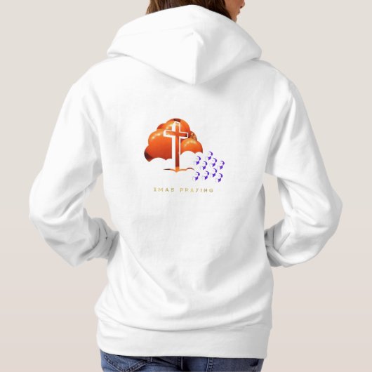 Xmas Praying Hoodie (Achterkant)