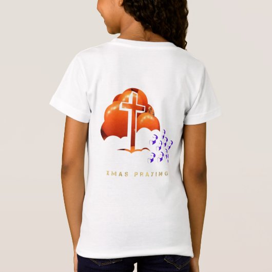 Xmas Praying T-shirt (Achterkant)