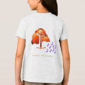 Xmas Praying Tri-Blend Shirt (Achterkant)