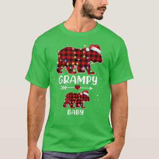 Xmas Pset Beer Grampy Baby Polar Zwangerschap Anno T-shirt