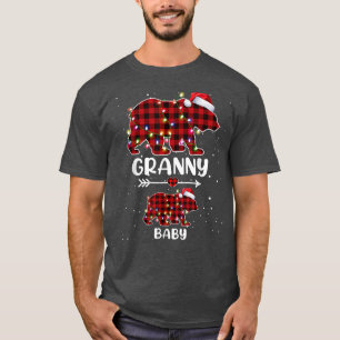 Xmas Pset Beer Granny Baby Polar Zwangerschap Anno T-shirt