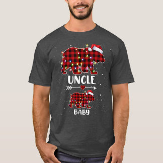 Xmas Pset Beer Oom Baby Polar Zwangerschap Aankond T-shirt