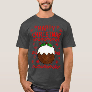 Xmas Pudding Lelijke Kerst T-shirt