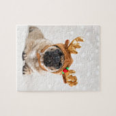 XMas Pug Legpuzzel (Horizontaal)