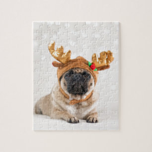 XMas Pug Legpuzzel