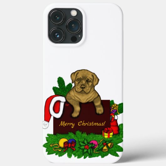 XMas Puppy Case-Mate iPhone Case (Achterkant)