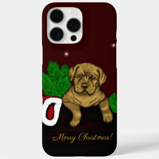 XMas Puppy Case-Mate iPhone Case (Achterkant)