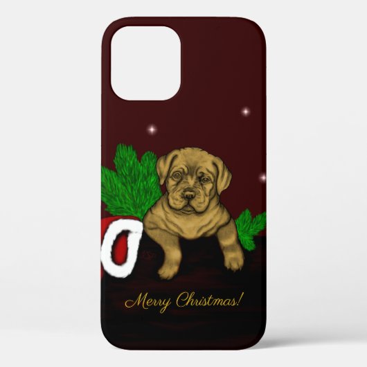 XMas Puppy Case-Mate iPhone Case (Achterkant)