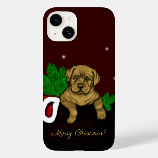 XMas Puppy Case-Mate iPhone Case (Achterkant)