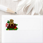 XMas Puppy Etiket (Insitu)