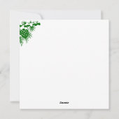 XMas Puppy Feestdagenkaart (Achterkant)