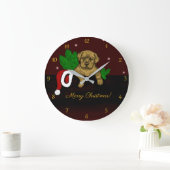 XMas Puppy Grote Klok (Huis)