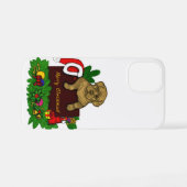 XMas Puppy iPhone Hoesje (Achterkant horizontaal)