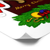 XMas Puppy Poster (Hoek)