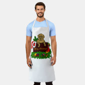 XMas Puppy Schort (Gedragen)