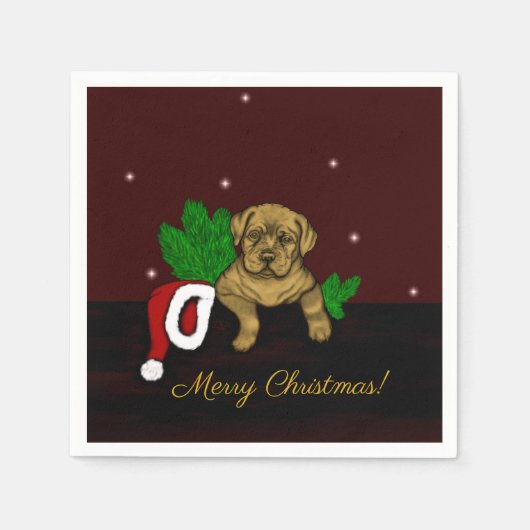 XMas Puppy Servet (Voorkant)