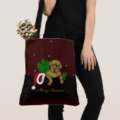 XMas Puppy Tote Bag (Dichtbij)