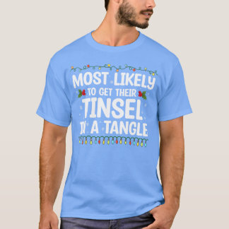 Xmas Quote Funny Christmas Quote Santa Claus frien T-shirt