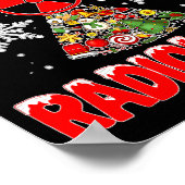 Xmas Radiology Christmas Radiologist Xray Tech Cut Poster (Hoek)