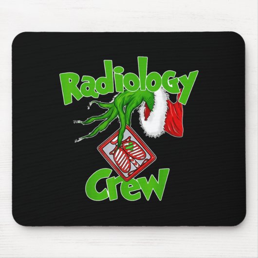 Xmas Radiology Christmas Radiologist Xray Tech Fun Muismat (Voorkant)