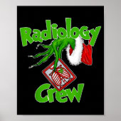 Xmas Radiology Christmas Radiologist Xray Tech Fun Poster (Voorkant)
