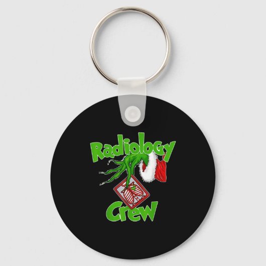 Xmas Radiology Christmas Radiologist Xray Tech Fun Sleutelhanger (Voorkant)