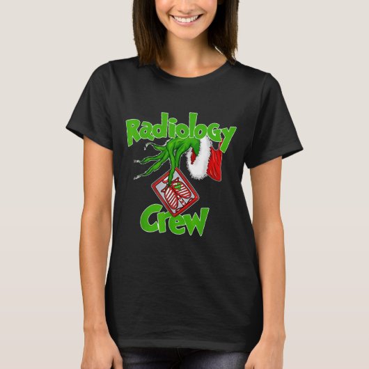 Xmas Radiology Christmas Radiologist Xray Tech Fun T-shirt (Voorkant)