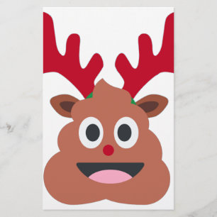 xmas render poo emoji briefpapier