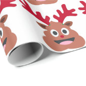 xmas render poo emoji cadeaupapier (Rol Hoek)