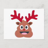xmas render poo emoji feestdagenkaart (Voorkant)