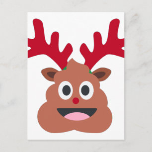 xmas render poo emoji feestdagenkaart