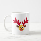 xmas render wink emoji koffiemok (Links)