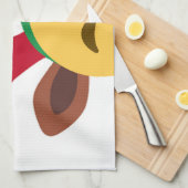 xmas render wink emoji theedoek (Quarter Fold)