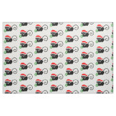 xmas santa cat fabric stof (Fat Quarter)