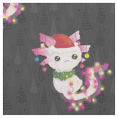 xmas santa claus axolotl stof (Close Up)