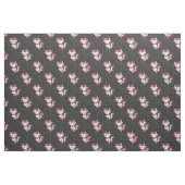 xmas santa claus axolotl stof (Yard (91,4 cm))