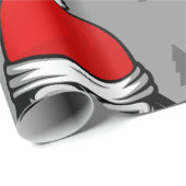 xmas santa claus gorilla cadeaupapier (Rol Hoek)