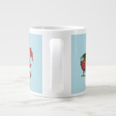 Xmas Santa Claus Grote Koffiekop (Achterkant)