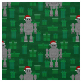 xmas santa claus robot stof