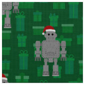 xmas santa claus robot stof (Close Up)